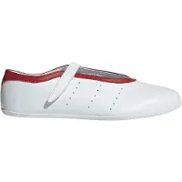 Adidas Originals Slip on -tennarit 'Stan Smith' tummanpunainen / valkoinen