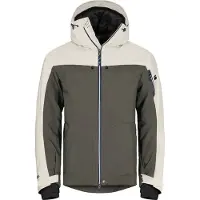 Elevenate Men's St Moritz Jacket Gray Green Laskettelutakit vuorelliset M