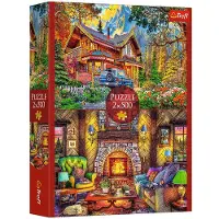 Trefl TR Palapelisetti Vuoristomökki, 2 x 500 palaa