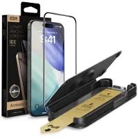 ESR iPhone 17/16 Pro UltraFit Armorite Pro Panssarilasi - 9H, 0.3mm - musta reuna