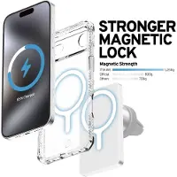 Itskins HYBRID MAGSAFE CLEAR kotelo iPhone 17 Air. läpinäkyvä