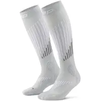Cep Ski Touring Merino Socks Tall 3.0, laskettelusukat, naisten, vaaleanharmaa