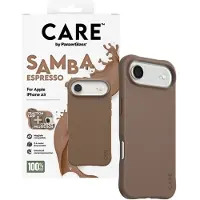 PanzerGlass iPhone Air Care Fashionable Samba-kotelo - MagSafe-yhteensopiva - Espresso