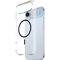 CARE by PanzerGlass CARE by Urban Explorer, iPhone Air -suojakuori, läpinäkyvä ja musta MagSafe