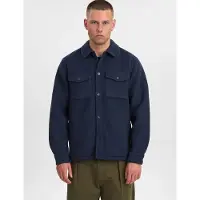 Anerkjendt Akoscar Boiled Wool Overshirt - Navy - XL