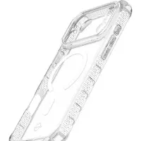 Itskins HYBRID MAGSAFE CLEAR cover for iPhone 17 Pro. Transparent