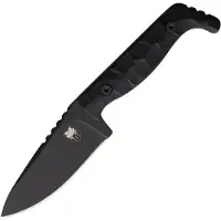 Cobratec Knives Kingpin Fixed Blade Black