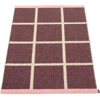 Pappelina Kudottu Matto Criss Pop Burgundy