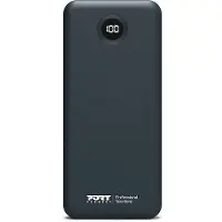 Port Designs – POWERBANK 10 000 mAh - 2x BUILT IN CABLE (907006)