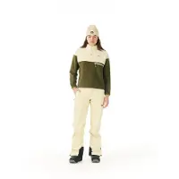 Picture Organic Clothing Arcca W 1/4 Fleece - Khaki green - XS