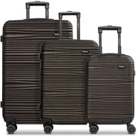 Redolz Essentials 16 3-SET 4-pyöräinen Matkalaukkusetti 3-osainen Ruskea