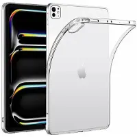 CaseOnline Silikoni tablettikotelo iPad Pro 13 (2025) - Läpinäkyvä