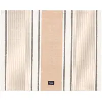 Lexington Striped Organic Cotton pöytätabletti 40x50 cm Beige