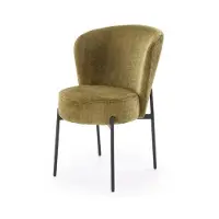 Halmar 2-tuolin setti K590, oliivi/musta väri