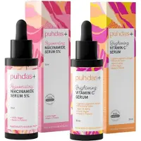 Puhdas+ PT Puhdas+ Niacinamide Serum 5 % 30 ml & Vitamin C Serum 30 ml lahjapakkaus