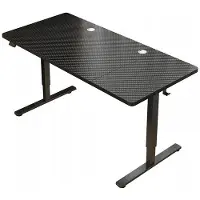 Hobby Hall Sähköinen nostettava työpöytä, musta, 160 x 80 cm, säädettävä korkeus 72–118 cm