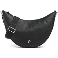 Etienne aigner Zita Crossbody-laukku Nahka 30 cm Musta