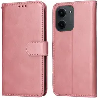 SKALO Xiaomi Redmi 15C (173mm) PU-nahka Lompakkokotelo - Pinkki