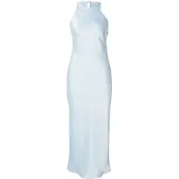 Vila Viravenna S/L Ankle Dress - Noos/Oc - Blue - 42