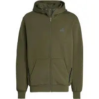 Adidas D4T Full-Zip Ho - Khaki green - M