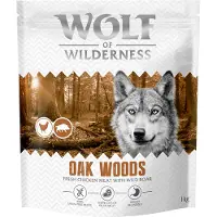 Wolf of Wilderness 4x1kg Adult Oak Woods villisika koiran kuivaruoka