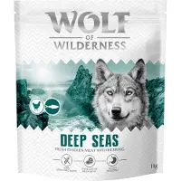 Wolf of Wilderness Adult "Deep Seas" silli – viljaton - säästöpakkaus: 4 x 1 kg uusi resepti