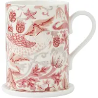 Spode - Strawberry Thief Madder Muki ja alusta