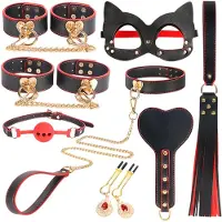 Intoyou - BDSM aloitussetti - 7 osaa - musta