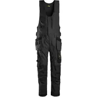 Snickers 6014 AllroundWork kanvas-stretch avohaalari riipputaskuilla