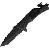 ElitEdge Rescue Linerlock A/O Black