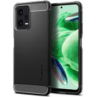 Spigen Rugged Armor Xiaomi Redmi Note 12/POCO X5 5G Case Matte Black