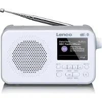 Lenco PDR-036 Kannettava DAB+ FM-radio Bluetoothilla