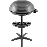Steba VG 325 electric standing grill with hood, 2000 W, black/gray (061600)