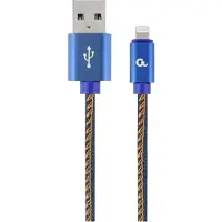Gembird Cable USB 8 pin premium jeans 2 m