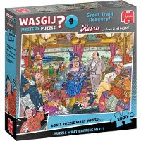 Wasgij Retro Mystery 9 Great Train Robbery! 1000p palapeli