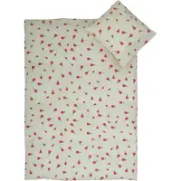 By Mats Bed Linen "By Mats" Mixed Roses 100X140, 40X45 Cm - Beige - 100X140+40X45CM