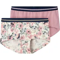 Name it Nkfhipster 2P Nostalgia Flower Noos - Pink - 134-140