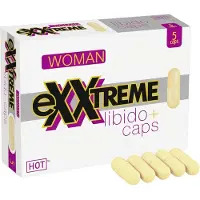 Hot exxtreme Libido ravintolisäkapseli naisille (5 kpl)
