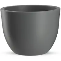 Hobby Hall Kukkaruukku Puutarha Kukkaruukku 35cm Harmaa Matt
