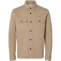 Selected Slmjackie Sweat Jacket Noos - Beige - S