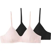 Name it Nlfnantelle Bralette 2P - Black - 134-140