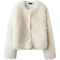 LMTD Nlfberry Ls Short Jacket - Cream - 158-164