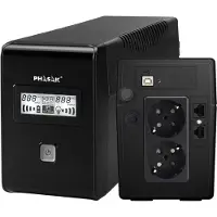 Phasak UPS/ONDISKOVOITIN 850 VA LCD INTERAKTIIVINEN