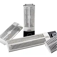 THERMEX 121.22.2200.2, Ruostumaton teräs, 1,2 m, Sisätila, Seinä, musta, Valkoinen, 200 W