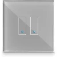 Iotty Smart Switch double button faceplate
