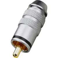 Monacor T-711G/SW, RCA-pistoke, Lajittelu, Guld, Metalli, Metalli, Guld, Metalli, Guld