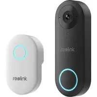 Reolink D340W, Musta, Valkoinen, IP65, Seinä, 2-suuntainen, MicroSD (TransFlash), 256 GB (rld34w)