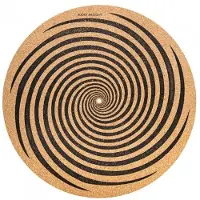 Ginza.se Audio Anatomy LP Vinyl-slipmat Cork Spiral design