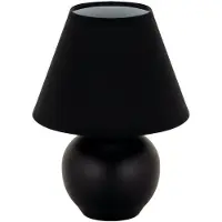 Hobby Hall GALA E14 BLACK pöytävalaisin