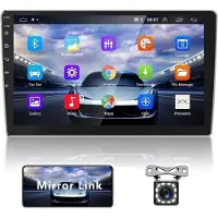 Hobby Hall Android 2 Din Autoradio - Podofo - 10.1 Tuumaa - GPS - Bluetooth - Peruutuskamera